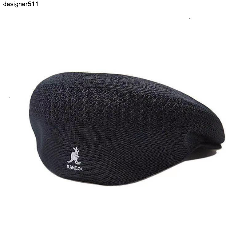 Beanie/Skull Caps Kangoo Designer Beanie Baseball Hat for Man Woman Kangaroo Duckbill Cap Painter Beret Hyuna Style Summer Polyester Mesh Thin