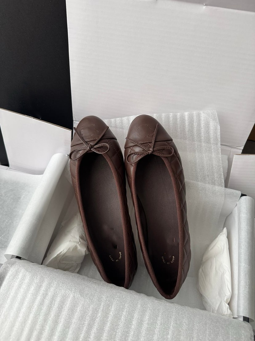 2026 Designer Slippers Summer brand Ballet Shoes Velcro Thick - soled Sandals brand Versatile Women's Shoes size 35-42 with box