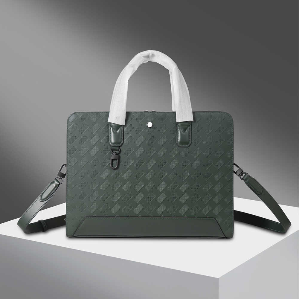 Mirror Quality Designer Briefcase Laptop Case Women Mens Bag Luxury Leather Messenger Bags Large Computer Bag Formal Business Handbags 251118