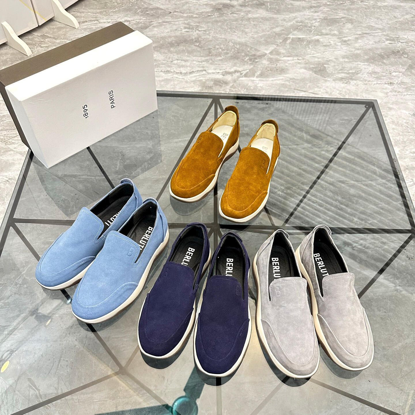 men women sneakers Suede Designer Outdoor tennis Berlutis loafer shoes casual shoe travel Net fabric basketball High quality moccasin Summer luxurys