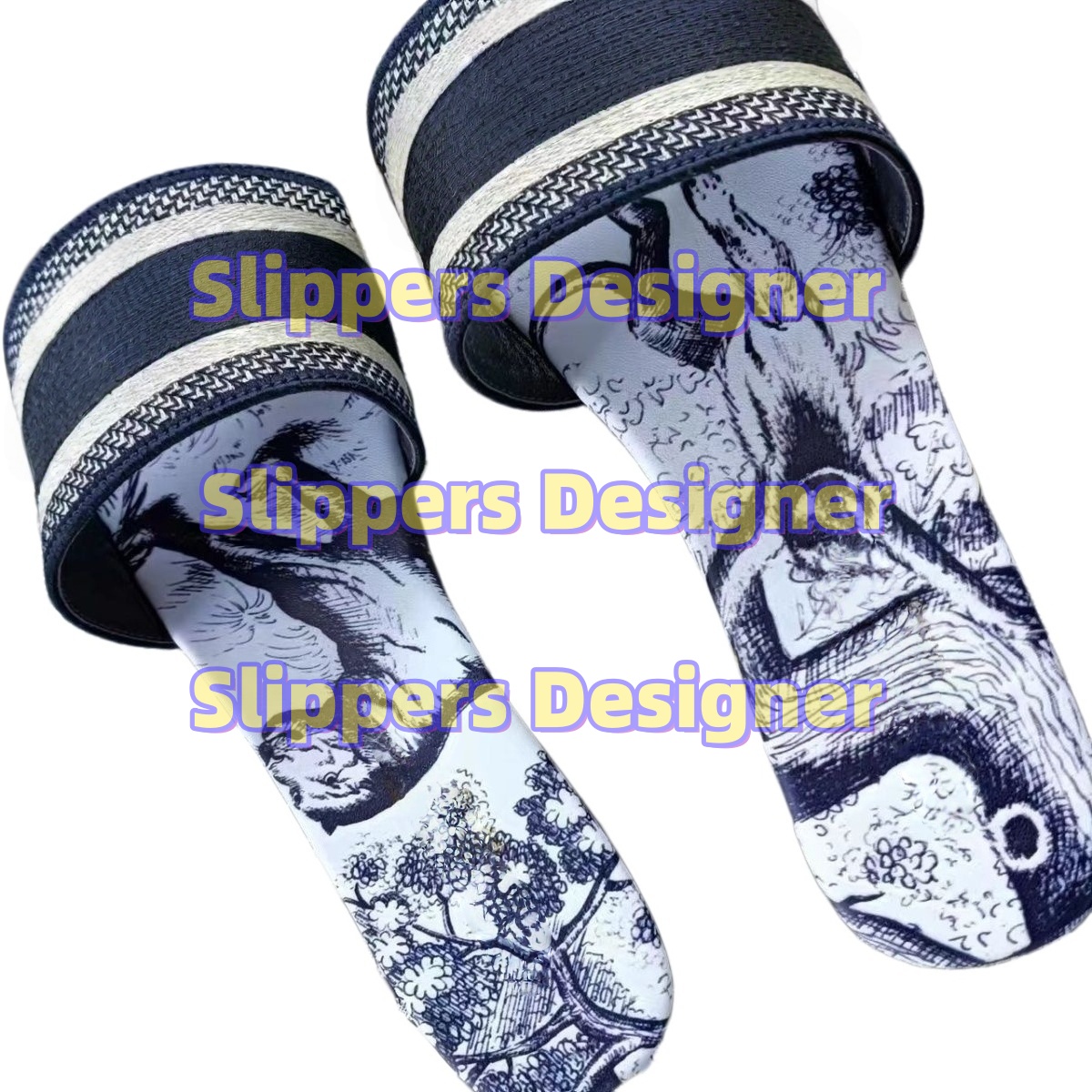 Slippers Designer Letter Sandals Hot free shipping Slipper New sliders shoes Outdoor Printing slippers for woman Multicolor Slippers 35-42