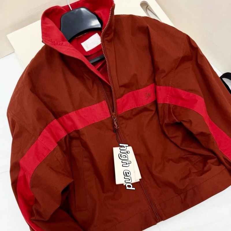 Jacket Women Topseller saint Fashion Women's Zipper Jacket with S Embroidered Logo Jacket Stand Collar Jackets Coat Designer Jacket Women S M L