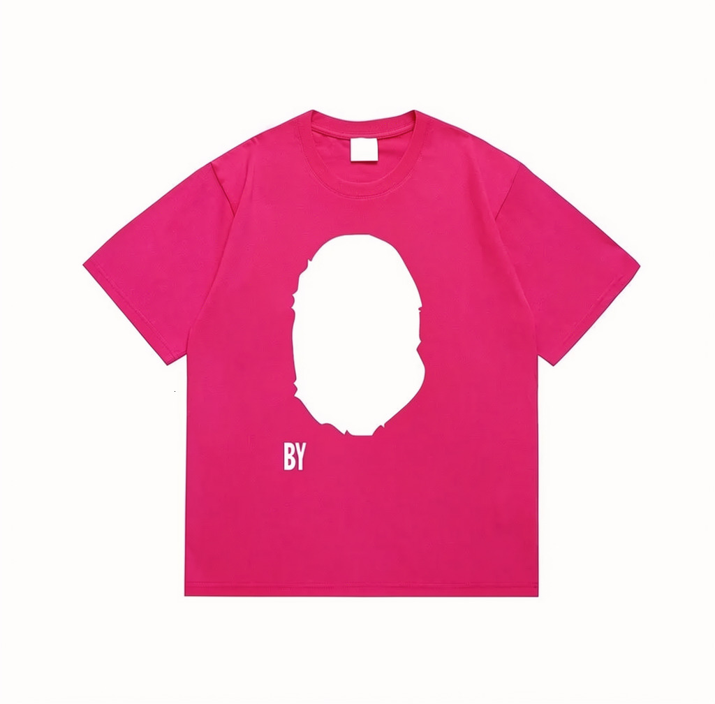 Bap Shirt Mens Designer Clothes Summer Bathing Ape Short Sleeve Cotton Shark Graphic Tshirt Streetwear Loose Fit Casual Outfit Breathable Clothes Ba