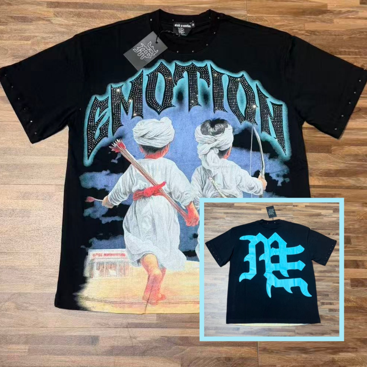 Mix Emotion Shirts Designer Emotion Shirts Mens Y2k Shirt Letter Tee High Street Summer Fashion Hip Hop Retro Casual Cotton Printed Shorts Sleeveds