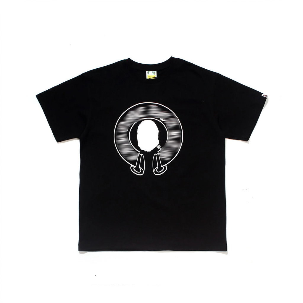 Bap Shirt Mens Designer Clothes Summer Bathing Ape Short Sleeve Cotton Shark Graphic Tshirt Streetwear Loose Fit Casual Outfit Breathable Clothes Ba