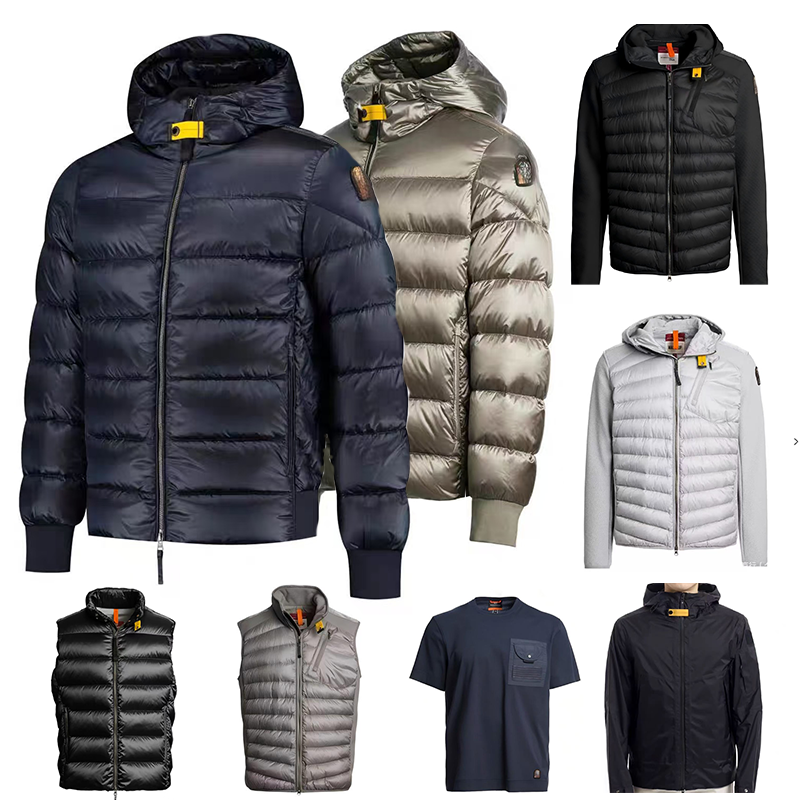 pjs Mens Down winter puffer jacket Designer Jacket Winter warm and windproof unisex fashionable letter embroidered thick vest down jacket