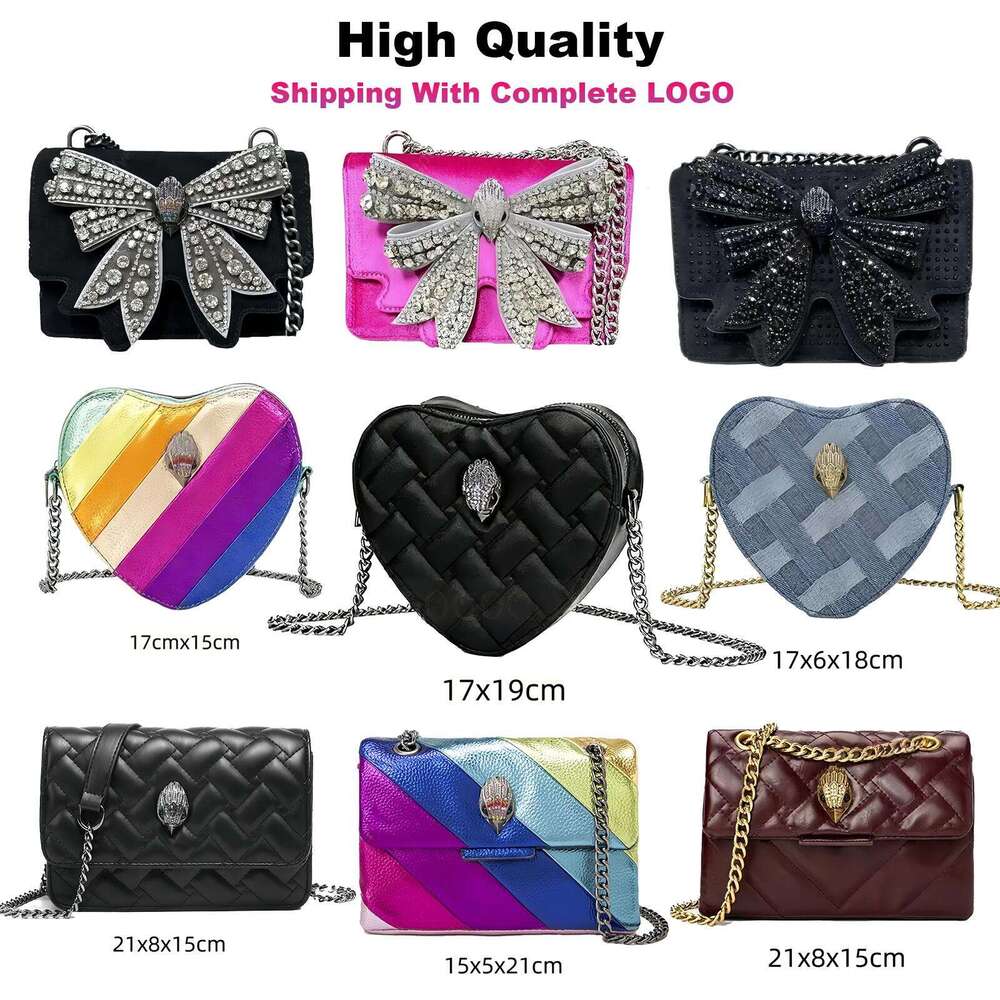 Kurtity Geirgerity Bags Mini Purse New Style Evening Shoulder Eagle Head Luxury Women Party Elegant Crossbody Designer Chains Handbag Kurt Bag