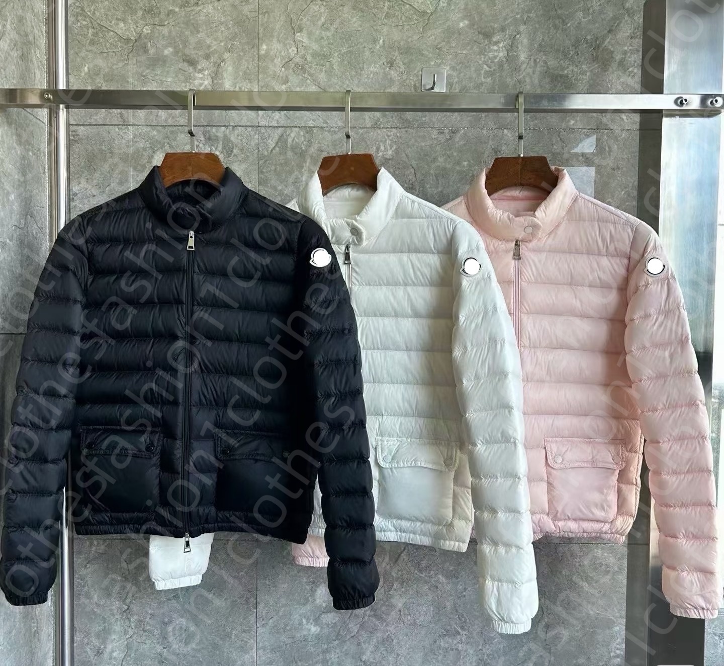 Designers coat women Down slim puffer jacket womens coats pocket collar thermal giacca donna top female jackets womens autumn winter clothing coat