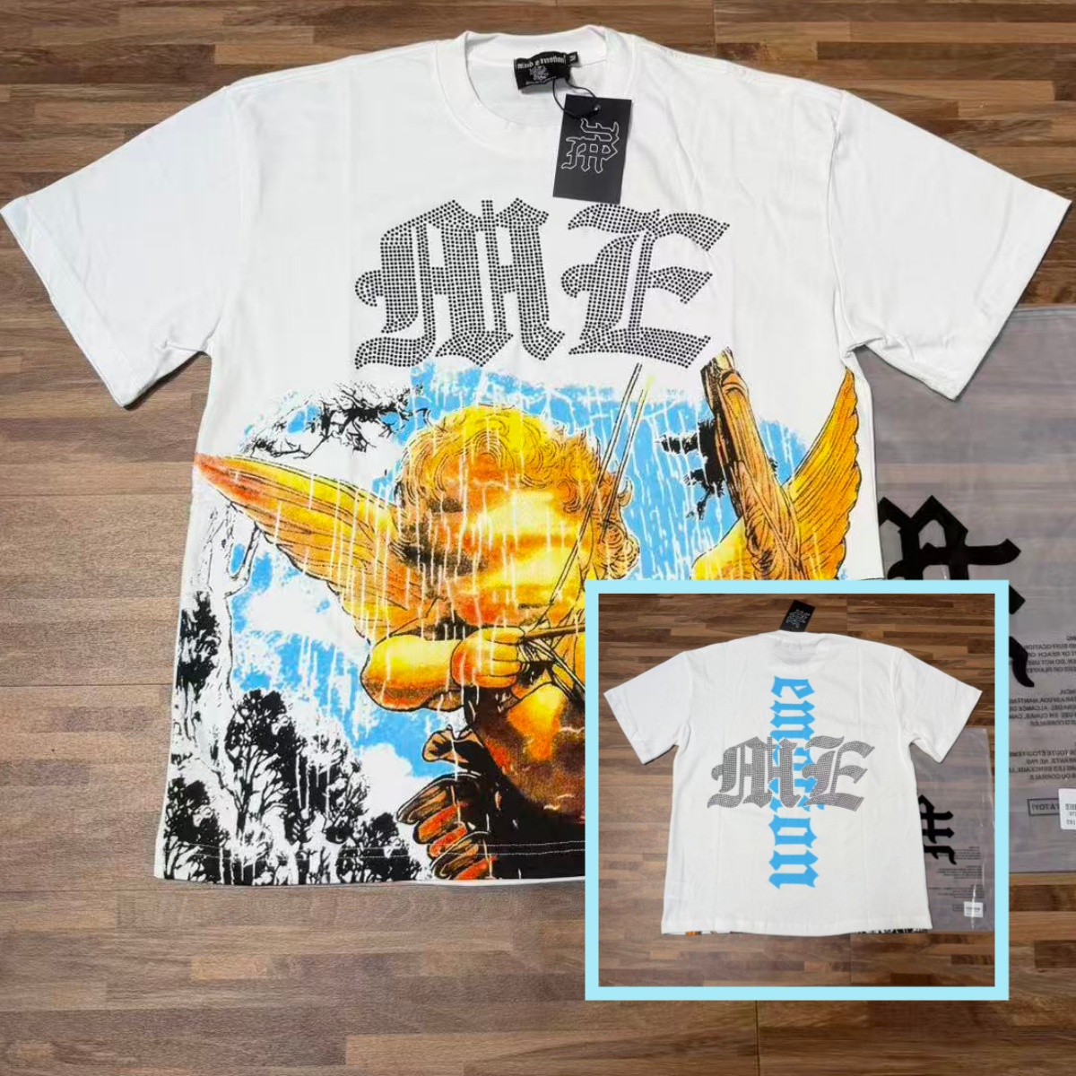 Mix Emotion Shirts Designer Emotion Shirts Mens Y2k Shirt Letter Tee High Street Summer Fashion Hip Hop Retro Casual Cotton Printed Shorts Sleeveds