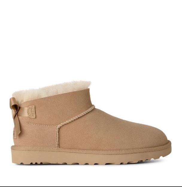 New Man Women snow boots Cheetah Ultra Mini Bailey Bow boots U tag design cozy Sheepskin Girl Lady Winter Warm Boots fine Gift
