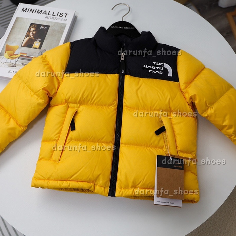 Free Shipping New Arrival Kids Hooded Down Parka Jacket Windproof Snow Outerwear With 4 Pockets Warm Winter Coat For High quality Boys And Girls Dai