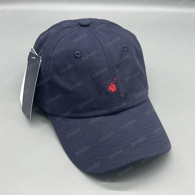 Designer Baseball beanie Cap Unisex Fashion Cotton Embroidery Casual polo CapsSoft Breathable Golf Sun Cap designer hat cap woman Classic black Navy