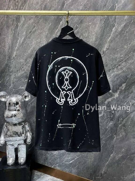 2026 10A Chromelies Hoodie Pullover Designer Horse Shoe Shirts Long Sleeved High Street Style Sanskrit Printed Sweatshirts 9f3