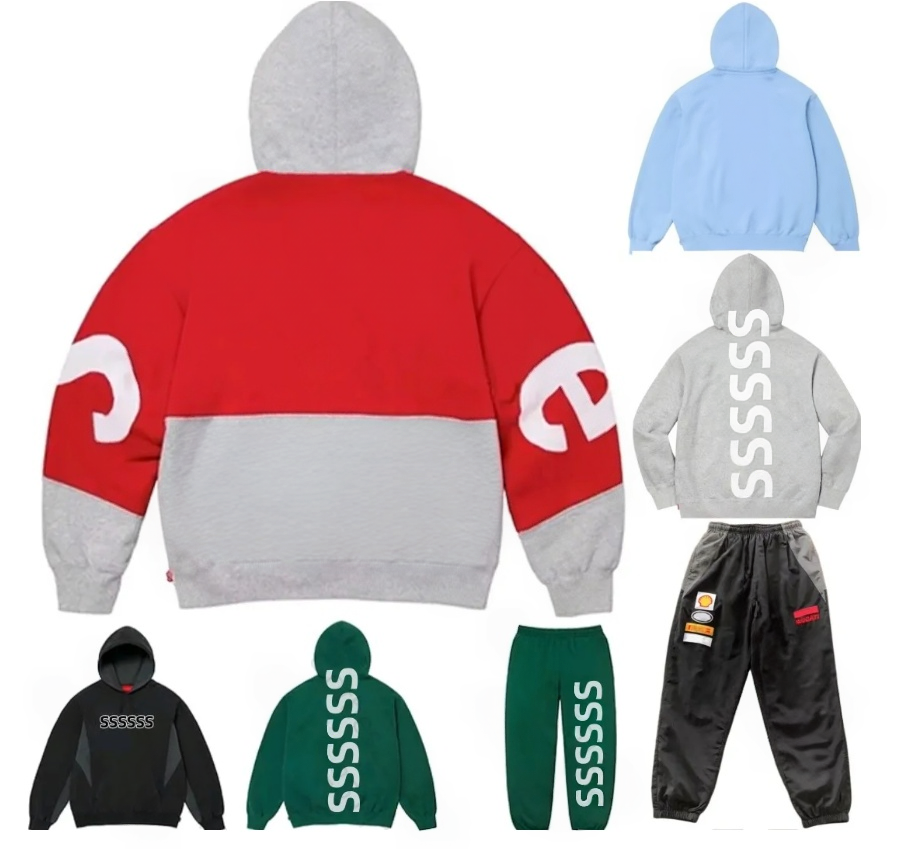 shirt designer t shirt American street fashion brand letter embroidery hoodie men's pure cotton plus size sweat absorbing y2k hip hop hoodie
