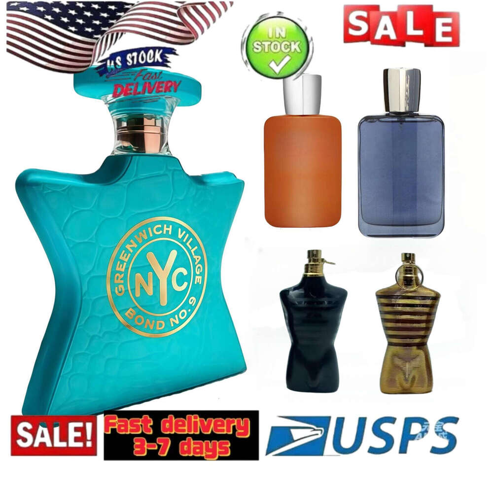 US stock 2-7 days no 9 cologne for men designer men perfume women 100ml perfumes fragrances for women parfum Lasting fragrance