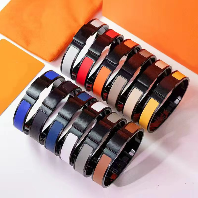 Brand H Bracelet High Quality 18k Gold Matte Black Luxury Jewelry Shopping and Travel Women's Designer Bracelet