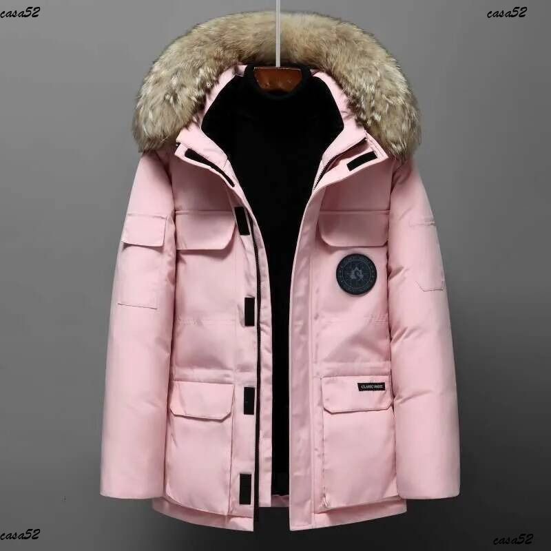Canada Jacket Gooceness Jacket Designer Mens Jacket Parka Pocket Windbreaker Womens Winter Jacket Windproof Puff Doudoune Canada Jacket Gooselyness
