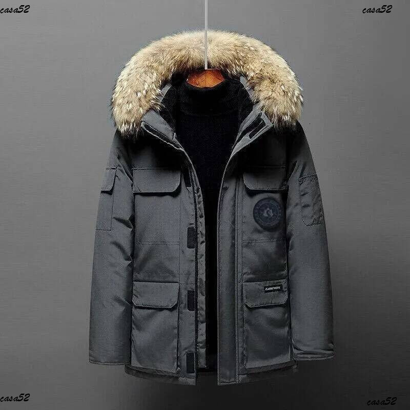 Canada Jacket Gooceness Jacket Designer Mens Jacket Parka Pocket Windbreaker Womens Winter Jacket Windproof Puff Doudoune Canada Jacket Gooselyness