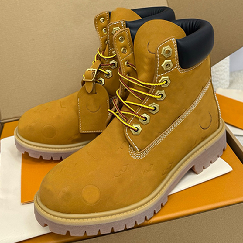 Mens Exquisite Radford Mid Lace Up Waterproof Boot Soft Full Grain Waterproof Booties Nylon Laces Suitable Winter Outdoors Collocation women Radford