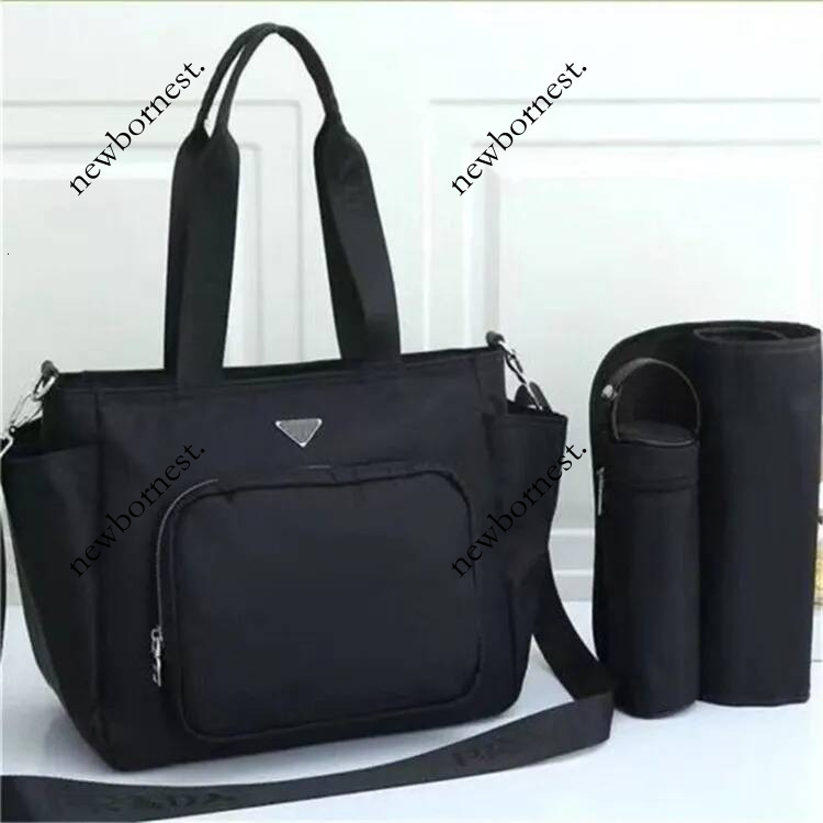 Fashion Luxury Designer Diaper Bags Mommy Baby Large Capacity Waterproof Nappy Mummy Maternity Travel Nursing Handbag Zipper Backpack Messenger Bag