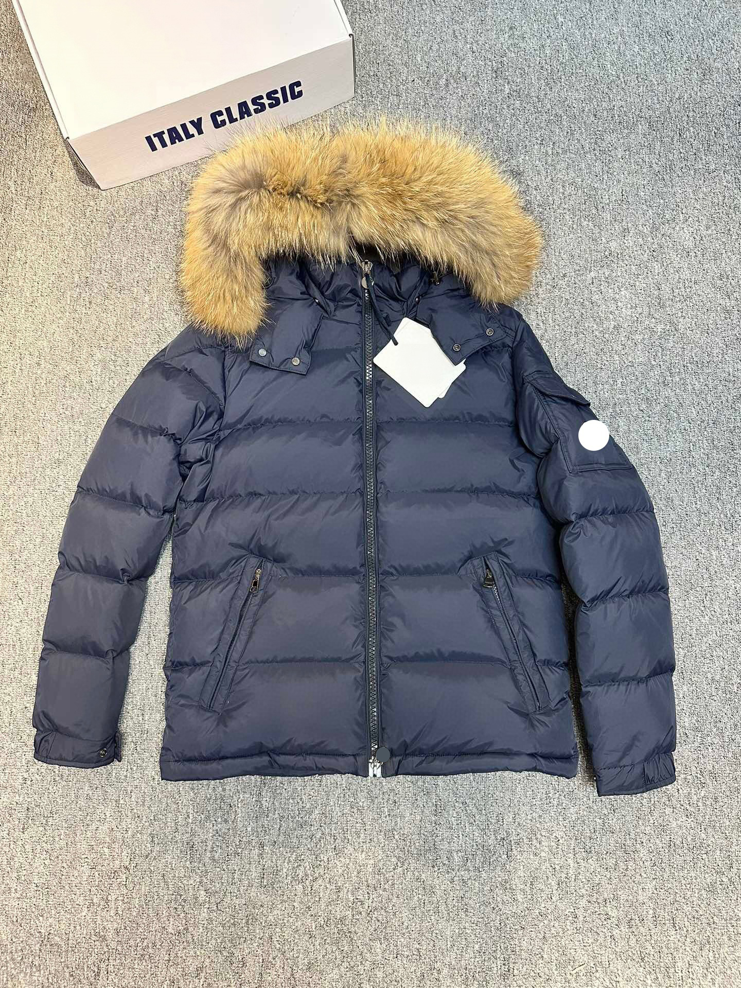 Designer Mens Winter Coat NFC Puffer Jacket Hooded Letter Zipper White Duck Down Embroidery Casual Full Sleeve Down Jacket Men Parka Winter Jacke