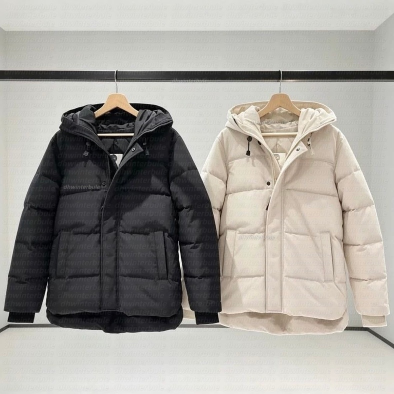Down Jacket Men Designer Wintertime Parkas GoodCoats Mens Womens Outdoor warm coat Jassen Streetwear Outerwear Big Fur Hooded Fourrure Parkas XS-XXX