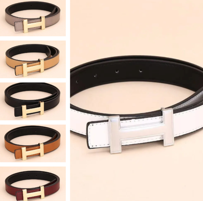 Belts for women designer fashion designer belt smooth buckle belt retro design thin waist belts for womens width 2.5CM womens belt more color top be