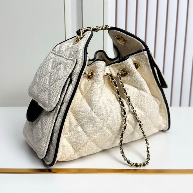 Fashion Women Cross Body Bags Trendy Designer Chain Bucket bag Female Luxury 26 hobo bag casual and simple handbag spacious stylish shoulder clutch