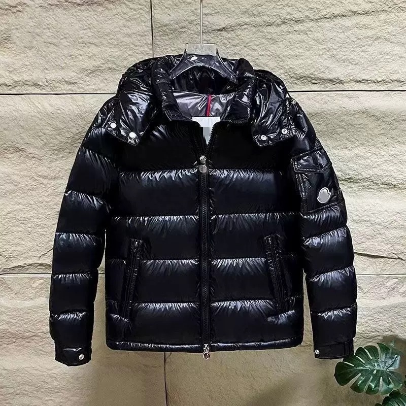 Men's Designer Puffer Jacket Doudoune Windproof Winter Down Parkas Letter Embroidery Shiny Matte Material Couple New Fashion Designer Parkas Si