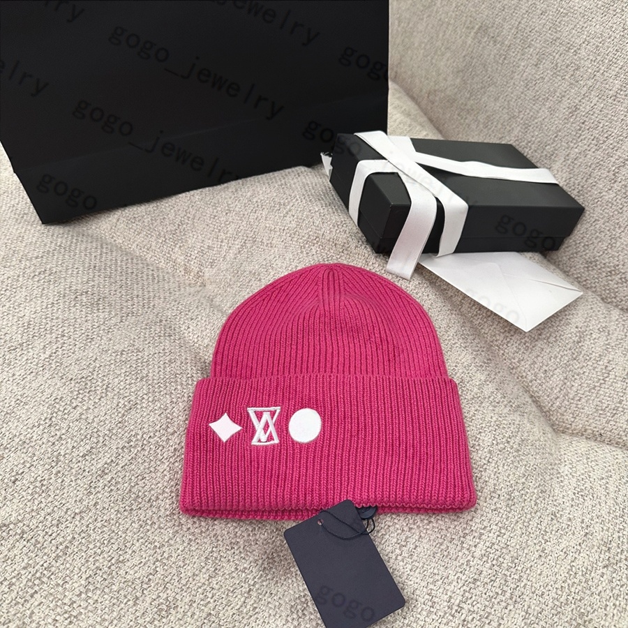 Fashion Knitted Hat Classic Beanie Unisex Cap Designer Skull Caps Simplicity for Man Woman Winter Beanies Luxury Hats Fashionable 20 Colors Letter P