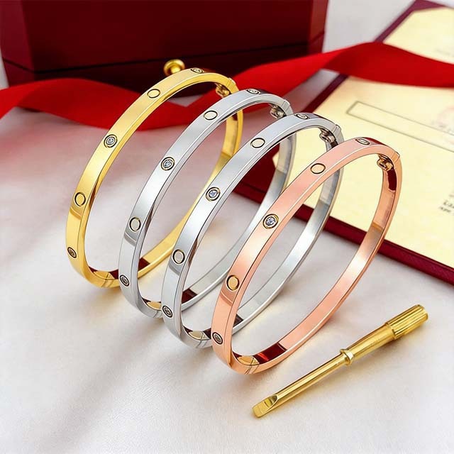 jewellery designer for women bracelet luxe men jewelry designer bracelets with screwdriver gold silver rose gold titanium steel bangle bracelet homm