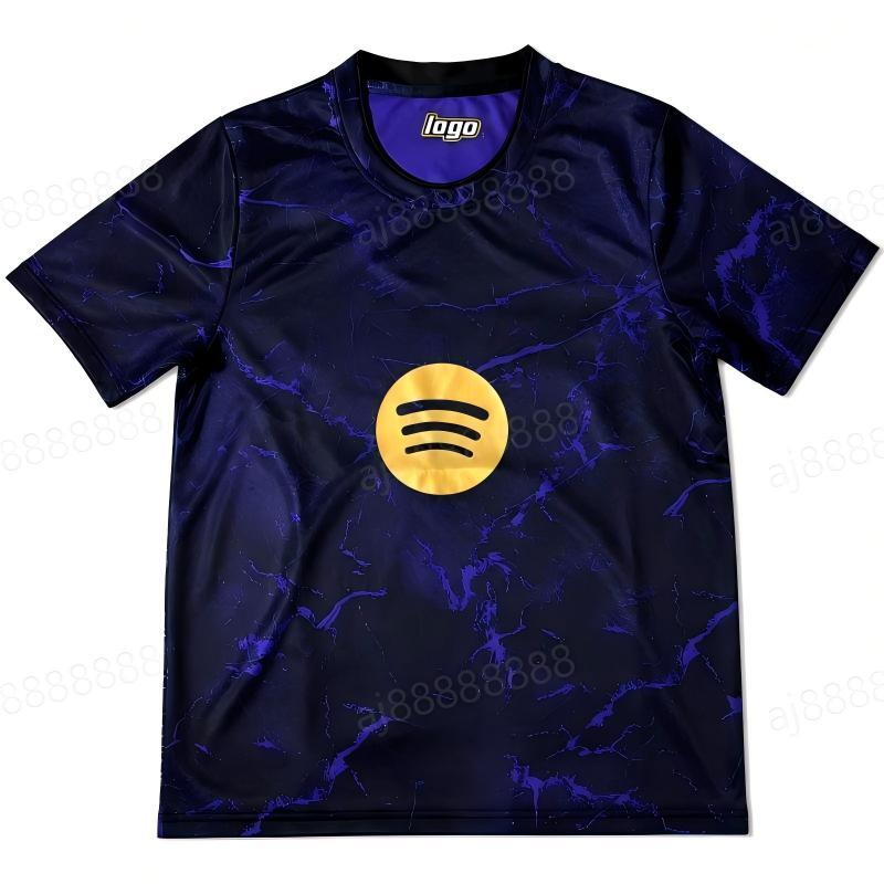 World Cup 2026 Barcelona Soccer Jersey Football tShirt Quick Dry Custom Sportswear Name Number Training Top for Men Kids Fans, Breathable Short Slee