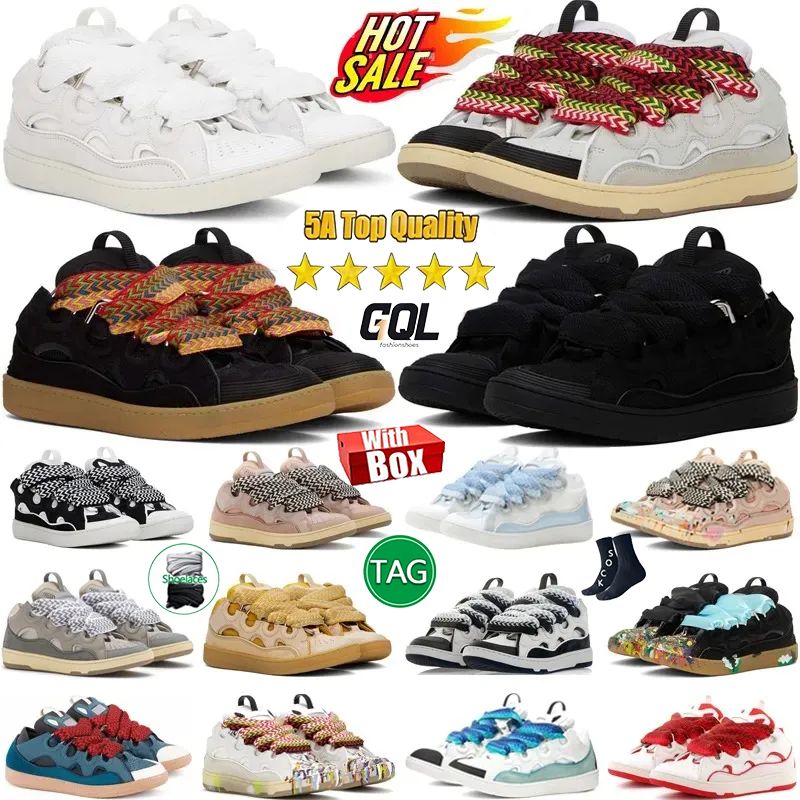 Designer curb shoes sneakers men women Lavi Curb Sneakers Low Tops ivory Low Tops mens trainers Poppy Red Grey & Light Blue Gum Orange Monotone Blac