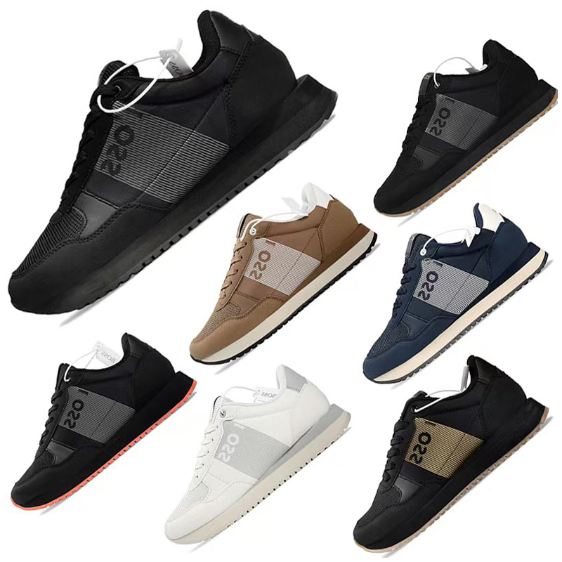 Bossshoes Men Polo Woman Sneakers Bossi Shoe Running Boot High Quality Real Leather Soft Black White trainer mens Designer Shoe juve jnr redshoes 11
