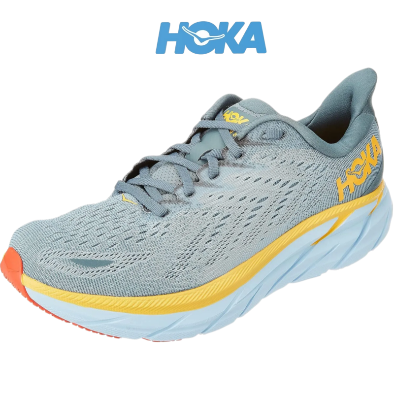 Designer Shoes HOKA Men's Clifton 9 Neutral Trainer Responsive Foam Shock Absorbing Athletic Shoes All Day Standing Casual Wear Sneakers Runnin