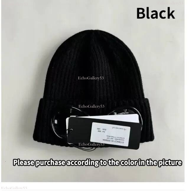 CP Wool Extra Fine Goggle party Merino 40 Balaclava High quality Caps classic thick wool mens beanie Hat High quality knitted hat d1f 056