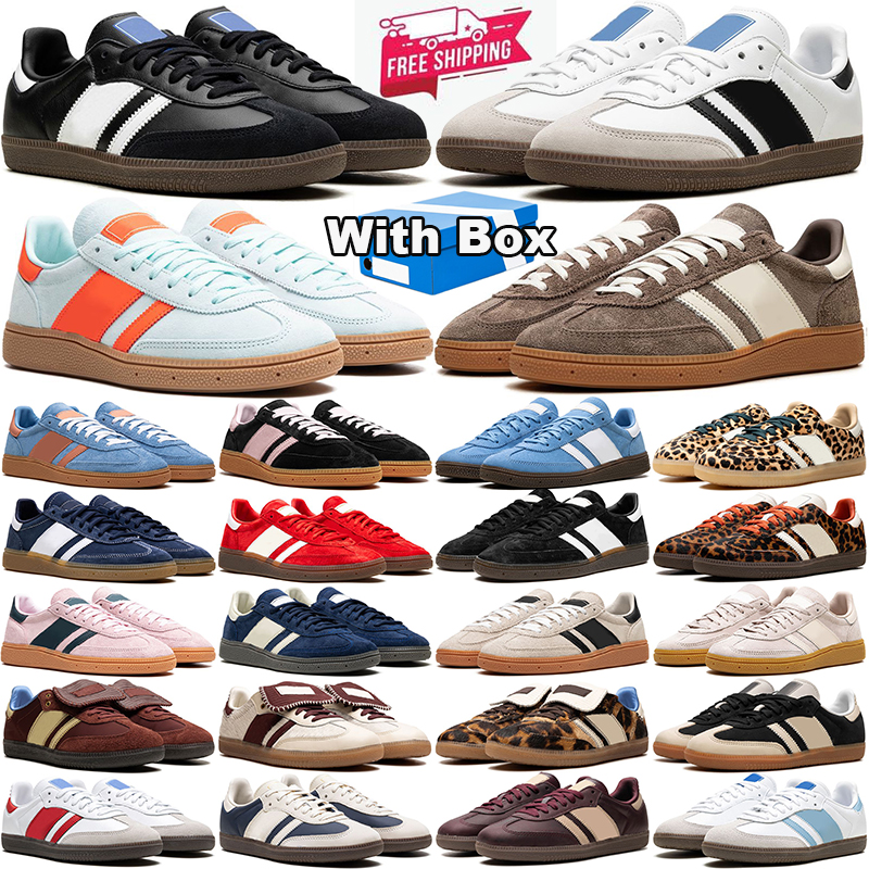 with box Free Shipping Shoes Leopard Designer Sneakers Men Women Black White Gum Sky Blue Beige Dark Green Mens Trainers Womens scarpe casual cheape