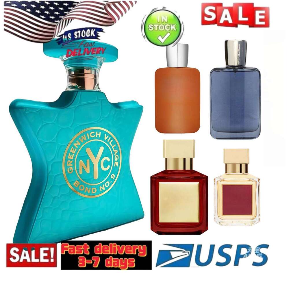 US stock 2-7 days bond no 9 cologne for mens designer men perfume women 100ml perfumes fragrances for women parfum Lasting fragrance