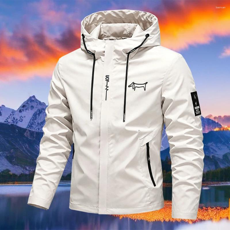 Men's Jackets Waterproof Rain Jacket Lightweight Outer Hooded Outdoor Raincoat Hiking Windproof Climbing 49