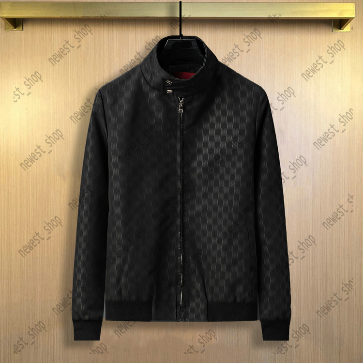 Mens jackets Outerwear stand collar outwear Designer luxury coats jacket zipper classic Pattern Autumn fabric Clothing