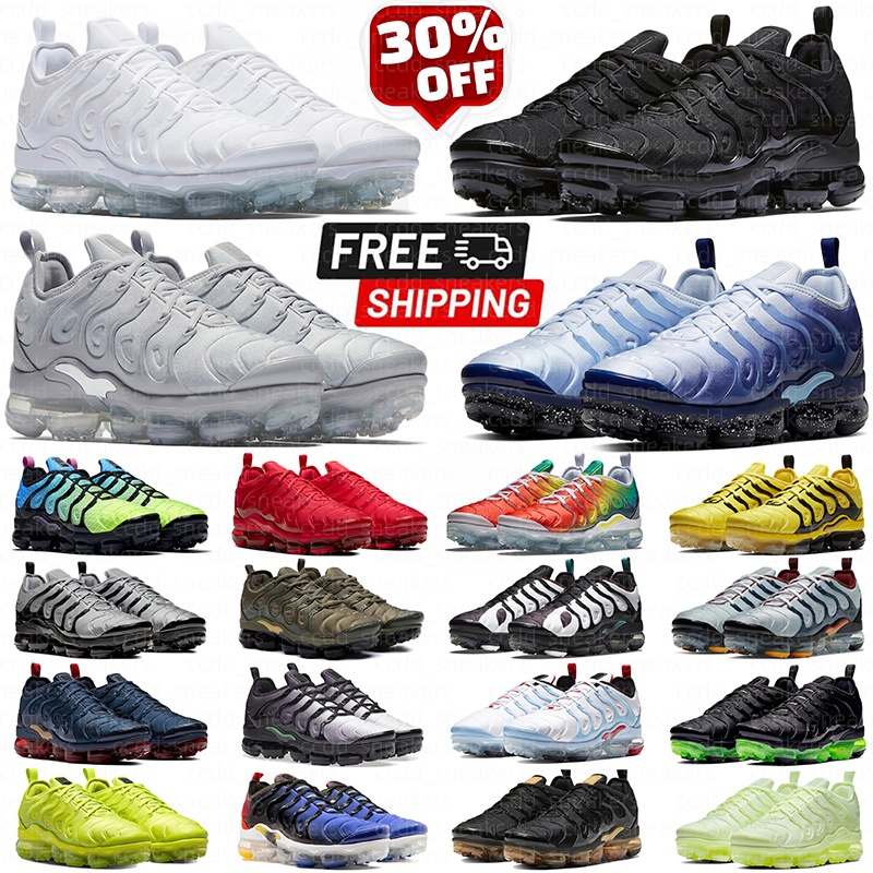 Free Shipping TN plus Running Shoes Women Mens Trainers Smokey Mauve Cool Grey Coquettish Purple Neon Pastel Game Royal outdoor sports sneakers best