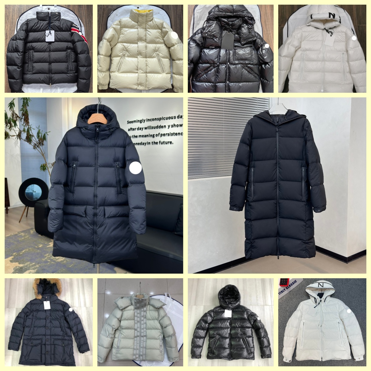 New Arrival arm Pocket Badge Mens Down Jacket Fashion Designer puffer jacket Winter Hooded down jackets arm have NFC Detachable Hat warm coat Siz