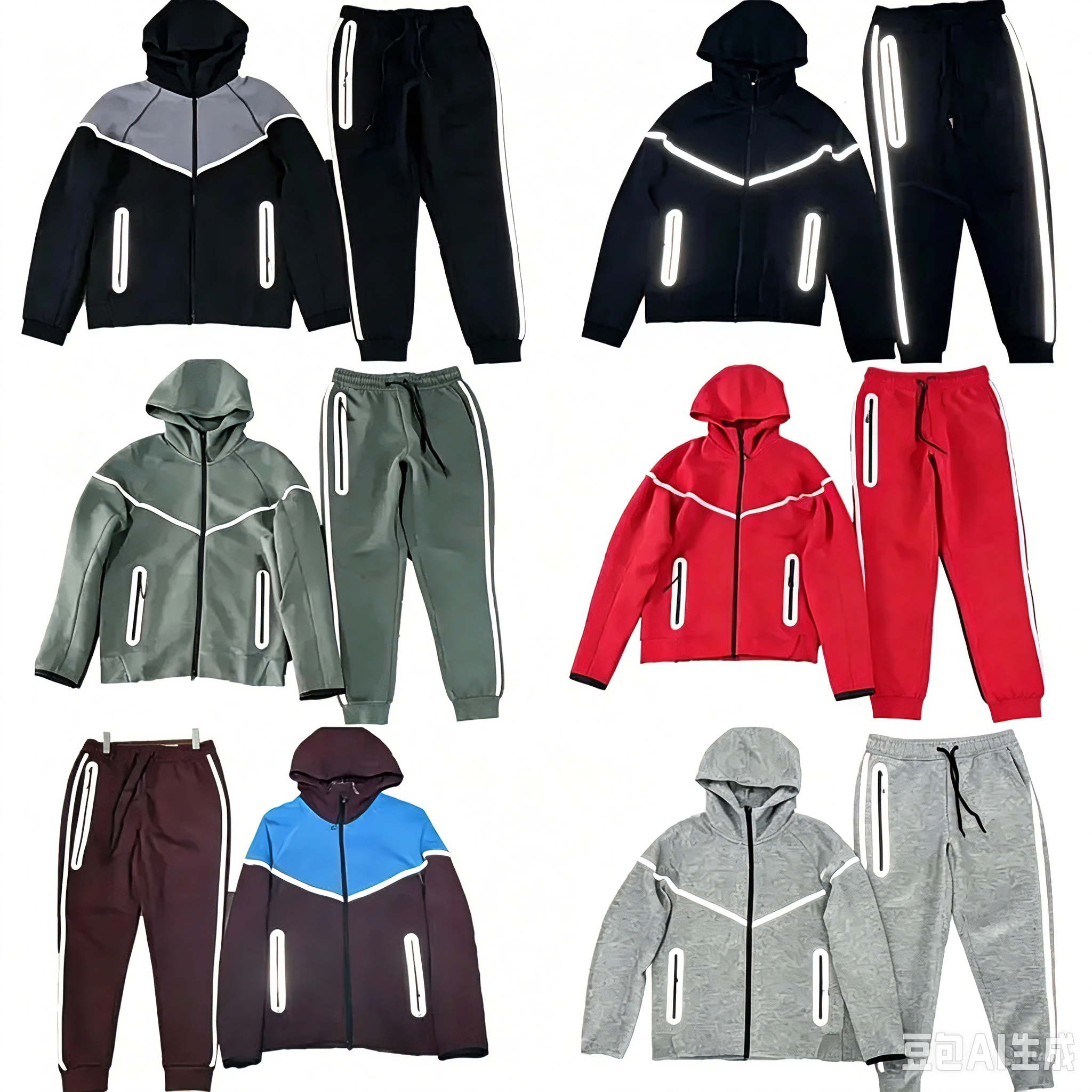 hoodie with designer logo tech fleece fashion mens womens tracksuits Sweatshirt sports pants hoodies jackets trousers men hooded tracksuit