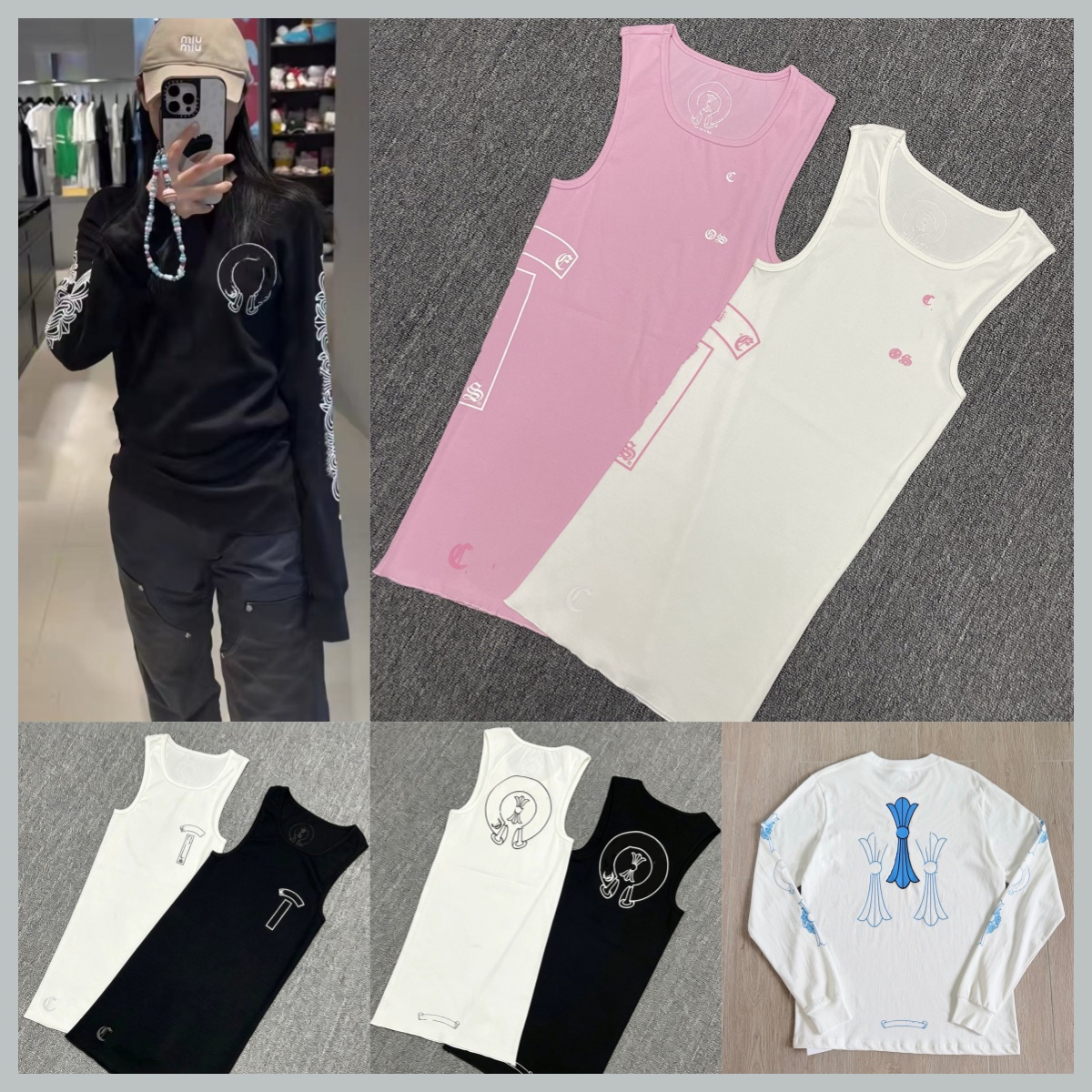 Women Sleeveless Tanks Dress Letter Printing T Shirts Designer Chrome Sanskrit Slim Fit Pure Desire Spicy Girl Vest Dress
