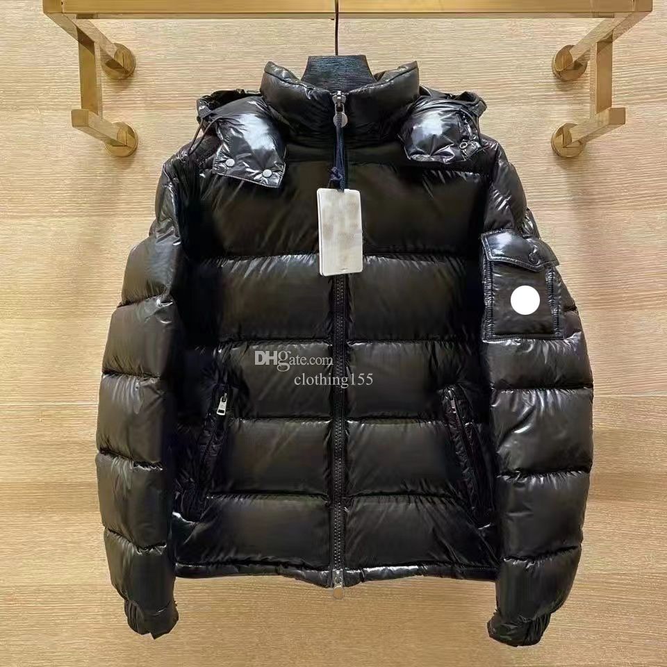 Mens Puffer Jacket Designer Maya jacket doudoune Arm NFC Scan Parka Down Jacket Womens Winter Coat Hooded Jacket Top Trench Coat