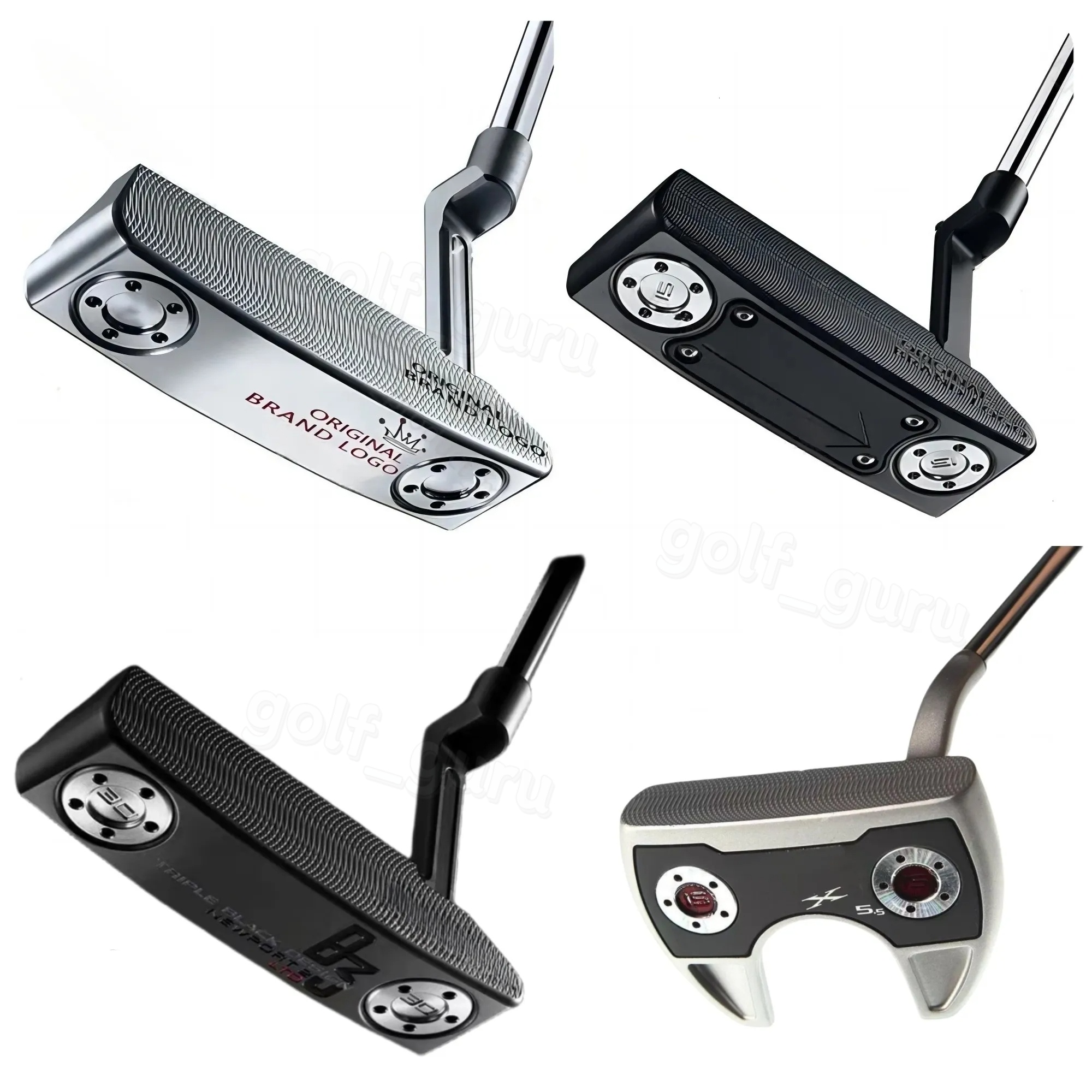 2025 New Arrival Putters Golf Clubs B3 Triple Black Design LTD Newport 2 Super Select 32/33/34/35 Inches Right Hand Phantom Putter Grip With headcov