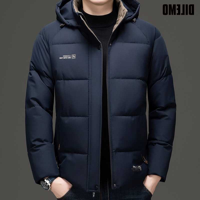 Brand Top New Grade Designer Men Parka Jacket Thick Casual Fashion Hooded Cropped Windbreaker Quilted Bubble Coats Mens Clothes L260904