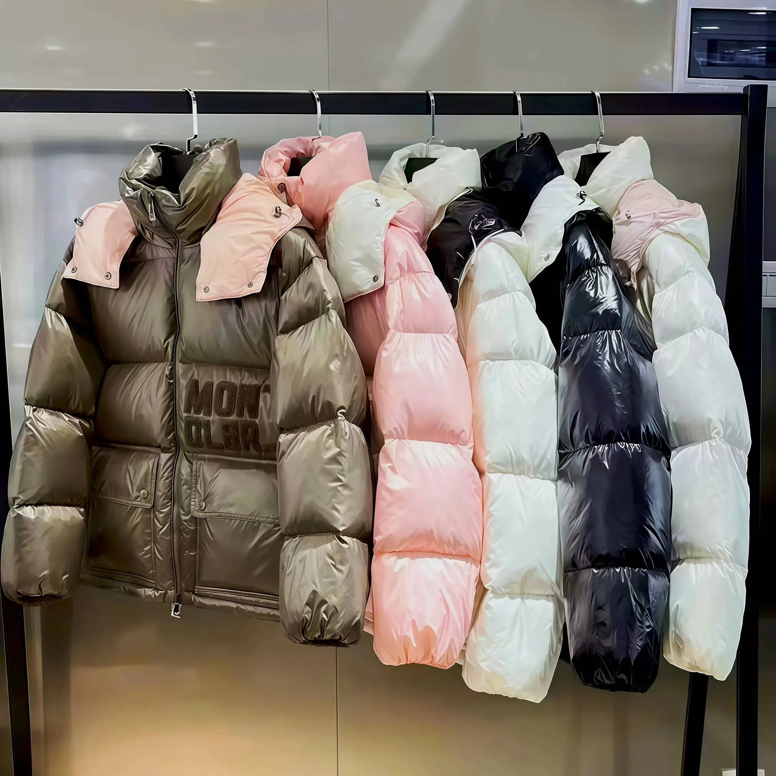 abbaye jacket Womens coat designer luxury jacket winter down jackets fur coats real raccoon hair collar Boed warm fashion parkas with belt lady cott