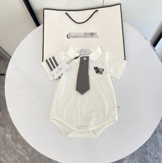 Brand Designer Baby jumpsuit pure cotton summer thin clothing solid color baby girl designer clothes casual toddler sleeveless romper boys kids body