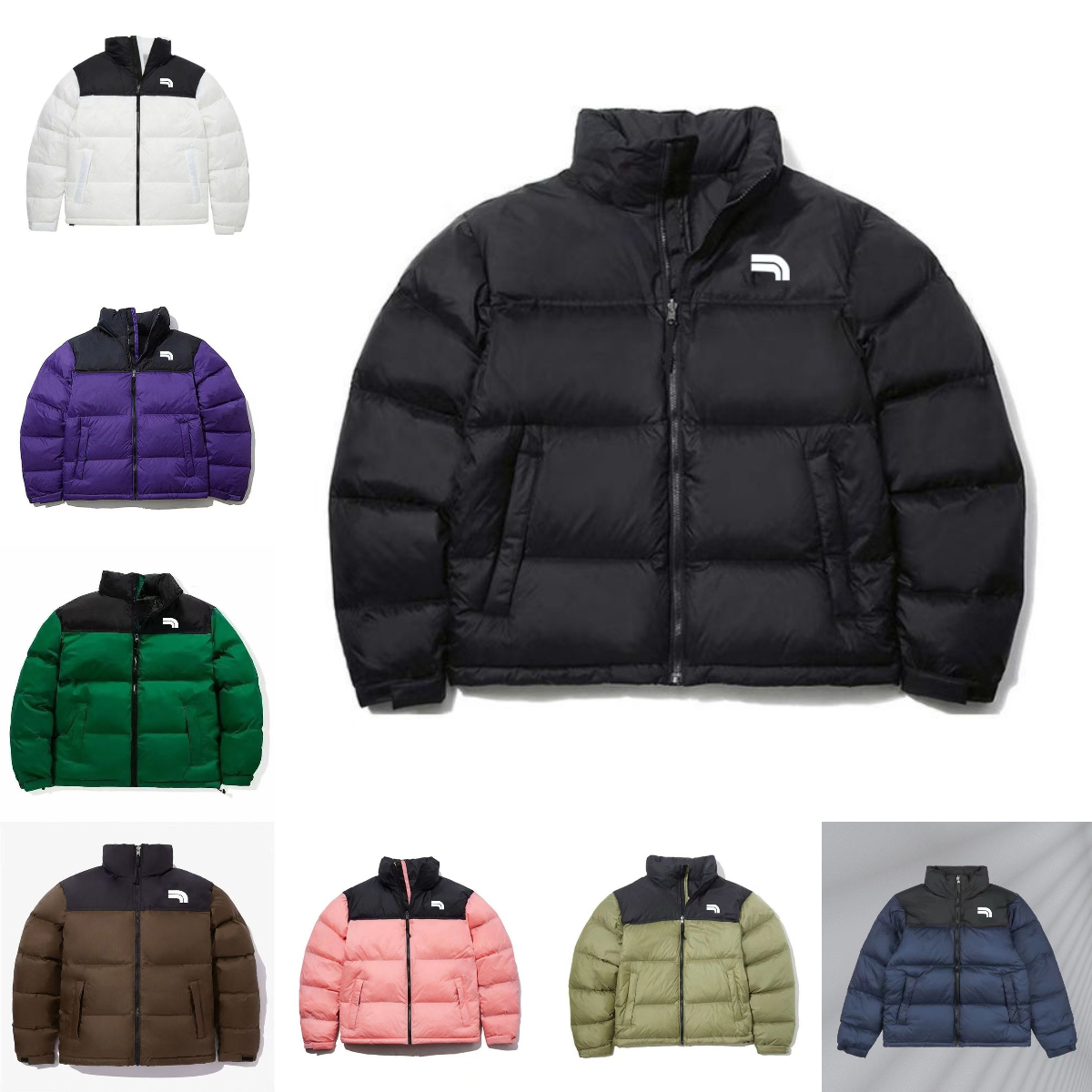 Men jacket Down Jackets Coats Designer Puffer Jacket Peak Purple Unisex Long Sleeve Zipper 700 Winter Puffer Jacket Water- Finish Parkas S-2XL